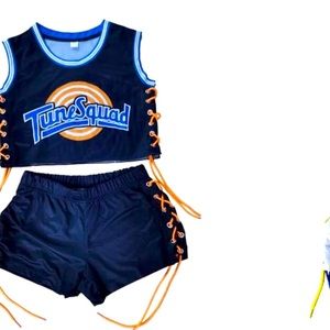 Toon Squad Jersey CropTop/Shorts